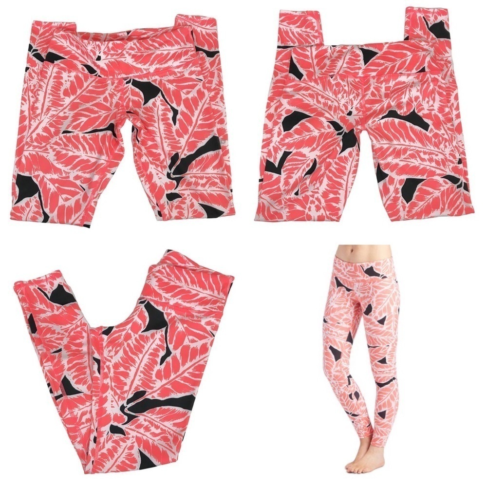 Alo Yoga Palm Springs Guava Airbrush Leggings Size Small